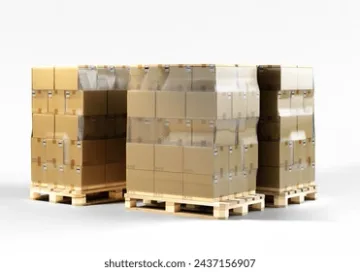 Distribusjon Paller i Brussel Belgia